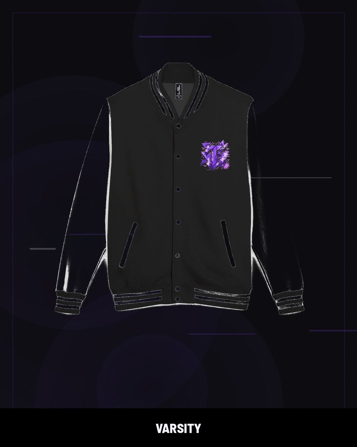 Twisted Zone Varsity Jacket front