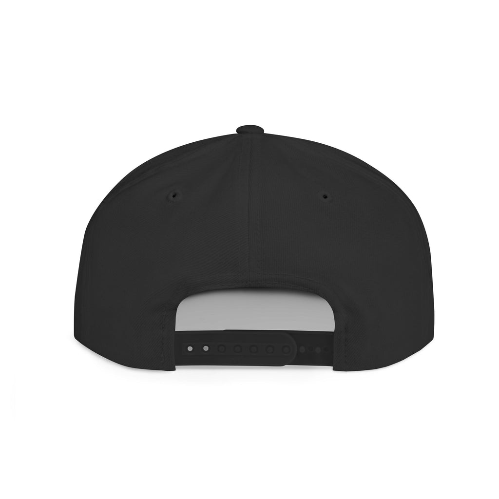 Twisted Zone Glitch Snapback — product view 2, Genesis by Twisted Reality, violet-on-black streetwear from The Twisted Zone